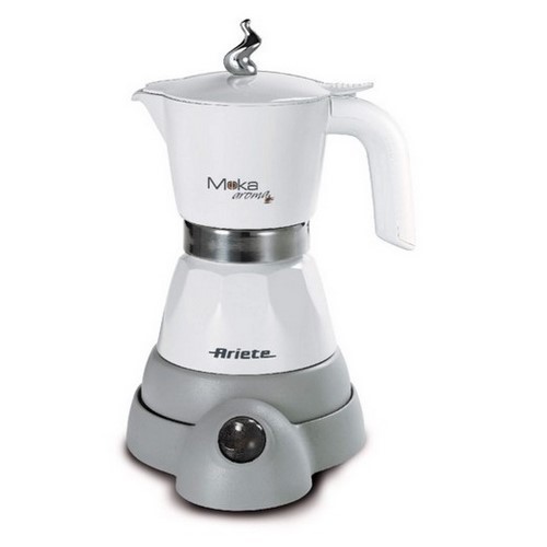 CAFETERA ARIETE AROMA 1358 BLANCA 4TAZAS ELECTRICA